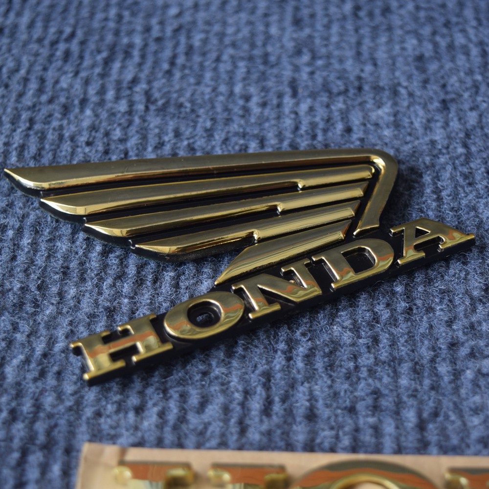 Tem chữ nổi HONDA TRANG TRÍ XE MÁY (FULL CÁNH CHIM +CHỮ).