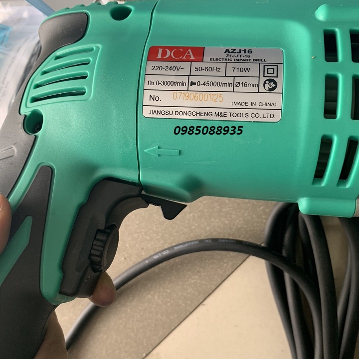 13mm Máy khoan 710W DCA AZJ16 - khoan đầu 13 có búa