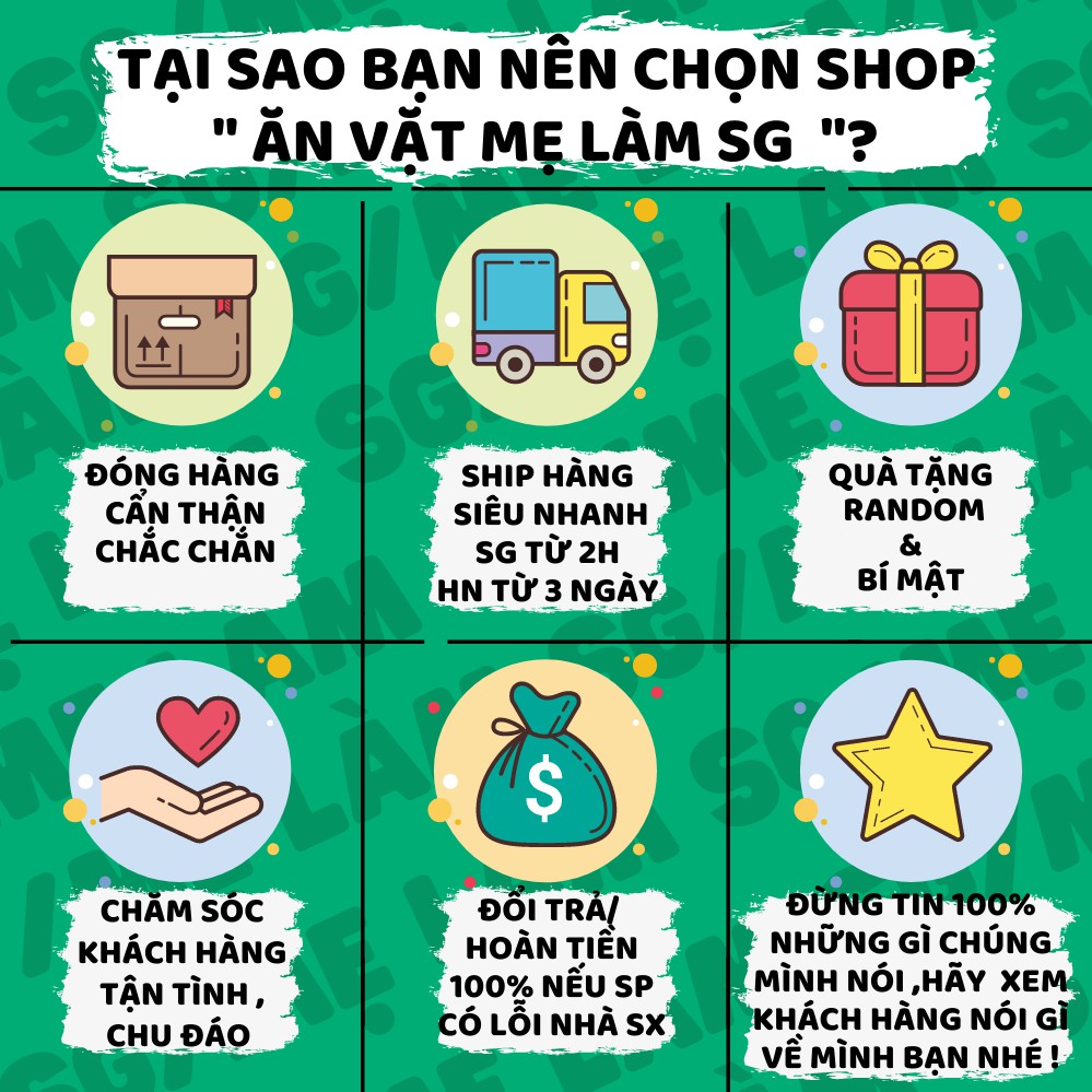 Khô heo cháy bơ tỏi Mẹ Làm 300g đồ ăn vặt Sài Gòn vừa ngon vừa rẻ đảm bảo vệ sinh an toàn thực phẩm | BigBuy360 - bigbuy360.vn