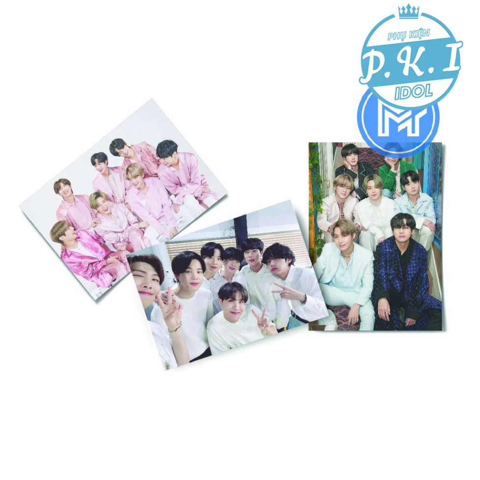 Combo Notebook - Card - Poster - Huy hiệu BTSFESTA 2021 - QUÀ TẶNG K-POP