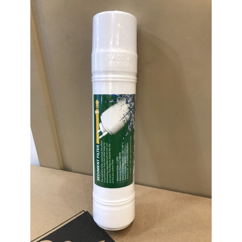 4 Lõi Lọc Nước U/F  Nhập Hàn Quốc - Made in Korea -  Dùng để thay thế cho máy lọc nước nóng lạnh