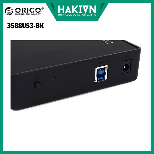 Box SSD/HDD 2.5-3.5inch USB 3.0 ORICO 3588US3-BK Black