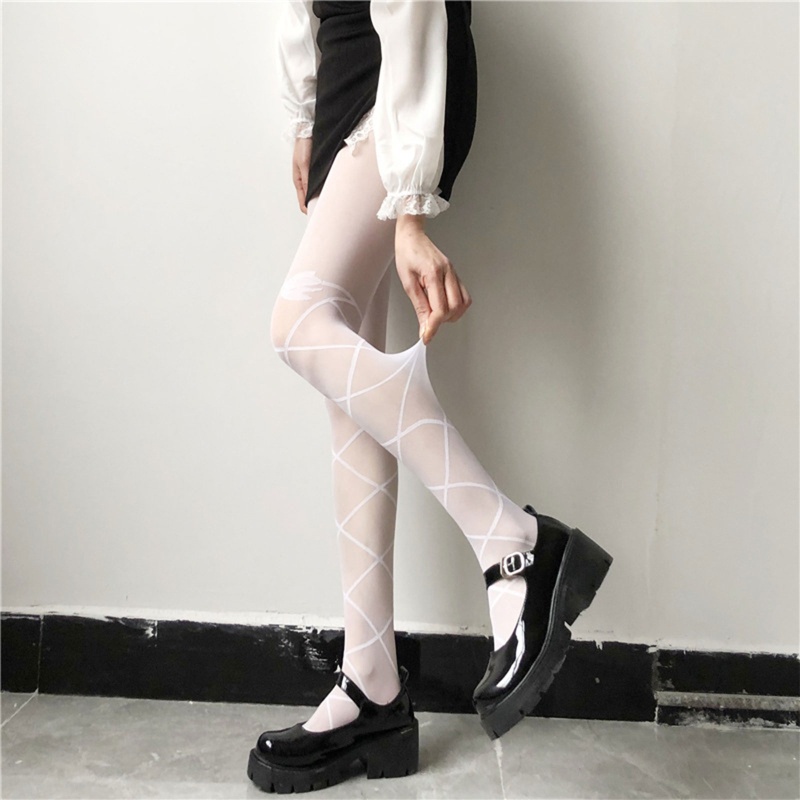 Quần tất thắt nơ phong cách lolita đáng yêu thời trang cho nữ