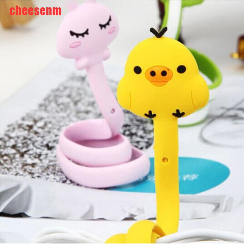 Phụ Kiện Quấn Dây Cáp / Tai Nghe Hình Động Vật Dễ Thương