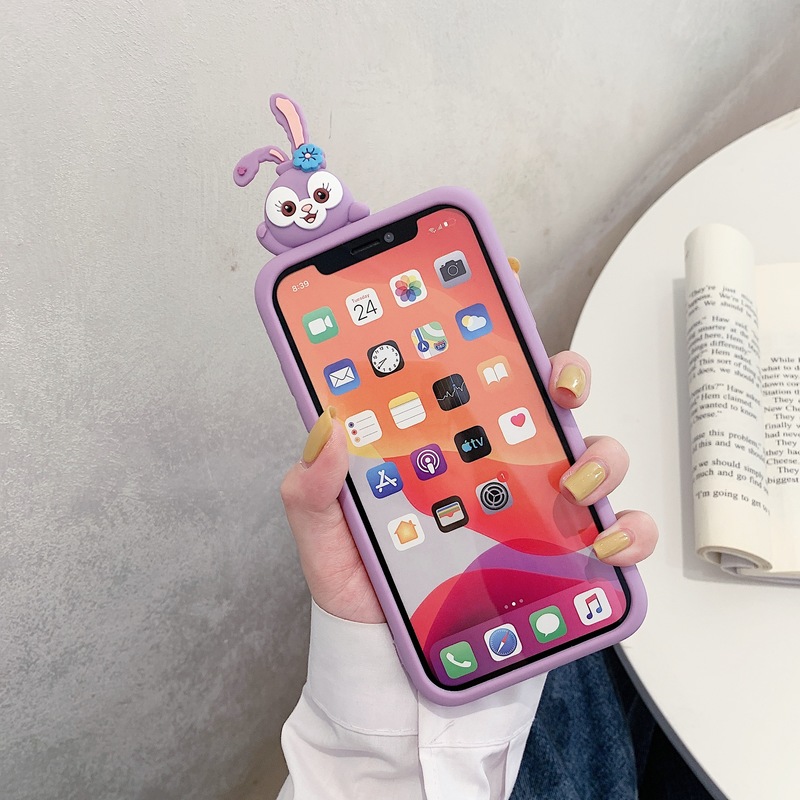 Ốp Điện Thoại Mềm In Hoạt Hình Stella Kèm Nhẫn Đeo Cho Iphone 11 Pro Max Se 2 I 7 8 Plus Xs Xr | BigBuy360 - bigbuy360.vn