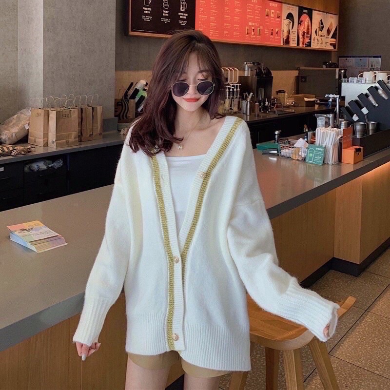 [3bQ_shop]Áo len cardigan dày dặn chất lượng cao