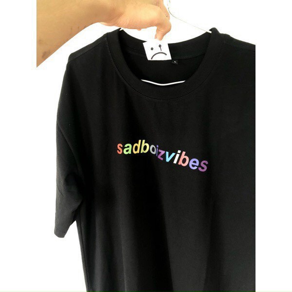 ÁO THUN UNISEX NAM NỮ ĐỀU MẶC ĐƯỢC FORM RỘNG CHẤT VẢI TICI XỊN KIỂU DÁNG XÌ TEEN SADBOI