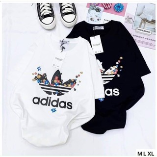 [SỐC] ÁO THUN NAM, NỮ UNISEX FORM RỘNG TAY LỠ ADIDAS ĐẸP