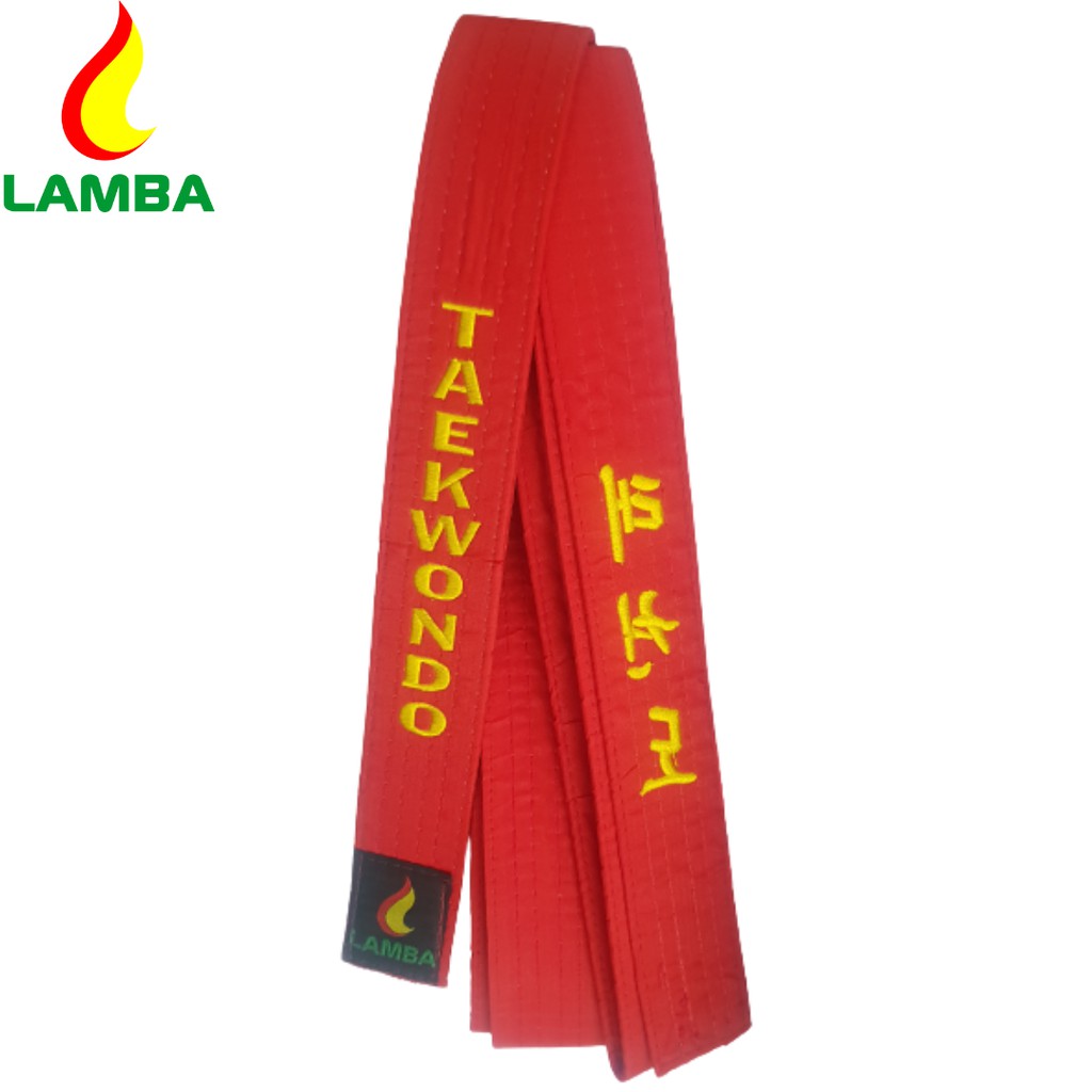 ĐAI MÀU LOẠI THƯỜNG MÔN VÕ TAEKWONDO.