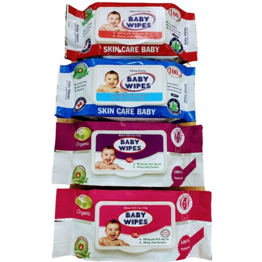 Khăn Ướt Gấu , Baby Wipe 100G