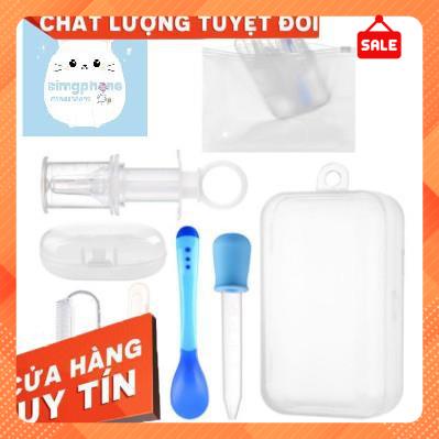 Bộ Dụng Cụ 5 Món Giúp Bé Uống Thuốc An Toàn Và Dễ Dàng Hơn