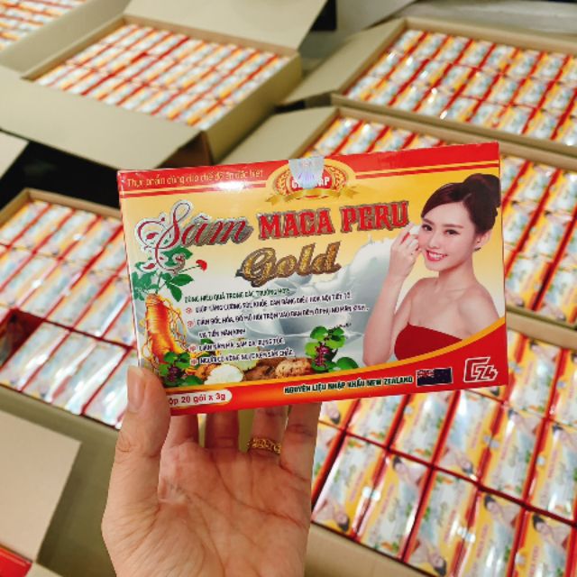 Sâm Maca Peru Gold [Freeship] cân bằng nội tiết nữ