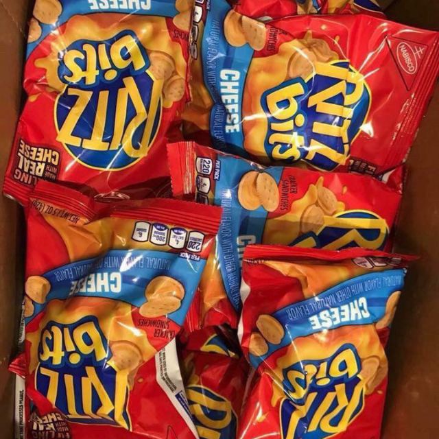 Bánh Ritz mini thùng 30 gói của Mỹ