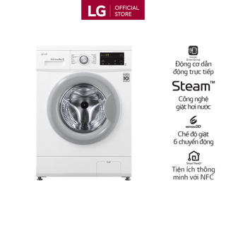 Máy Giặt Lồng Ngang LG FM1209N6W