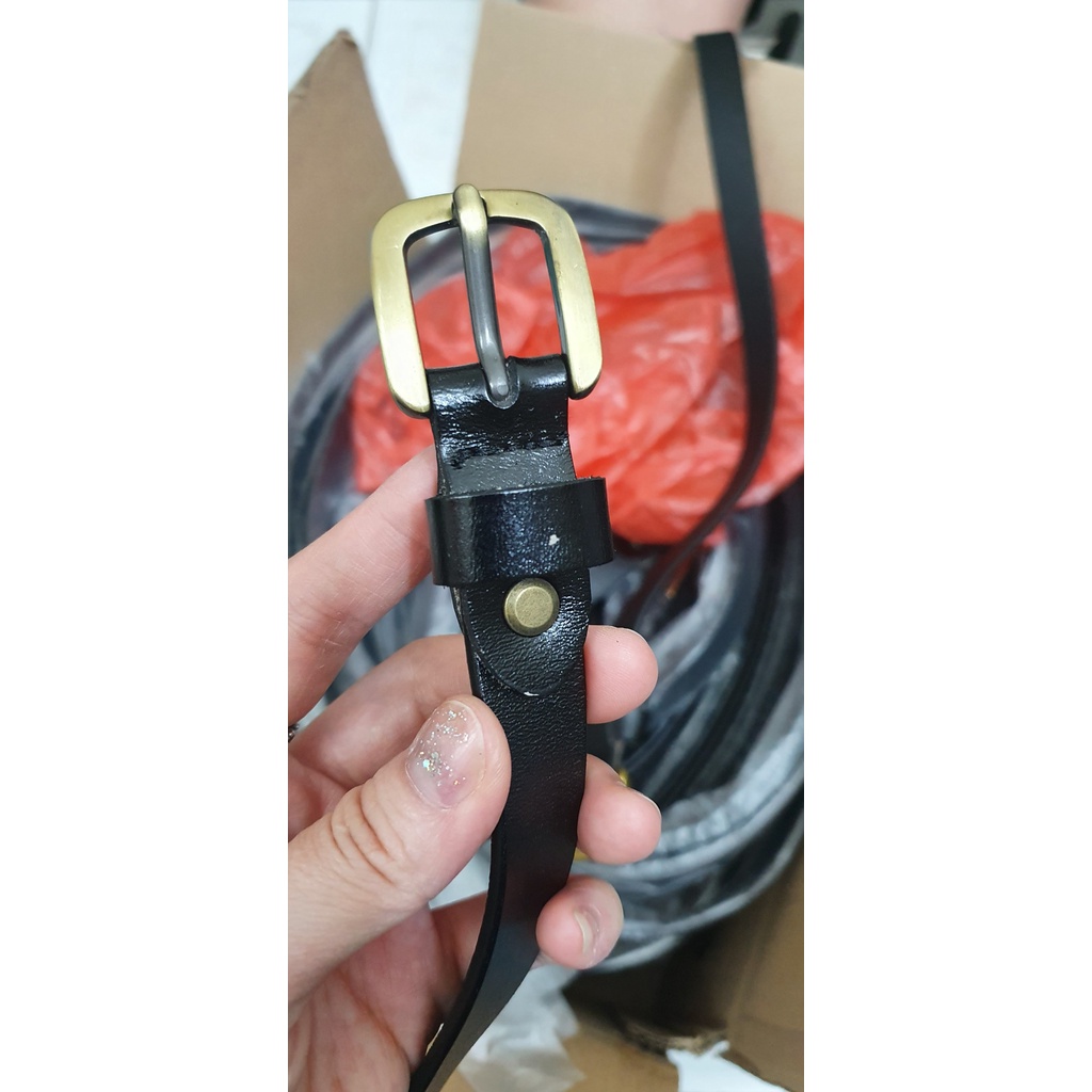 Lỗi nhẹ ,Thắt lưng, dây nịt nữ, da thật, khóa kim loại thời trang cao cấp, hàng lỗi nhẹ thanh lý