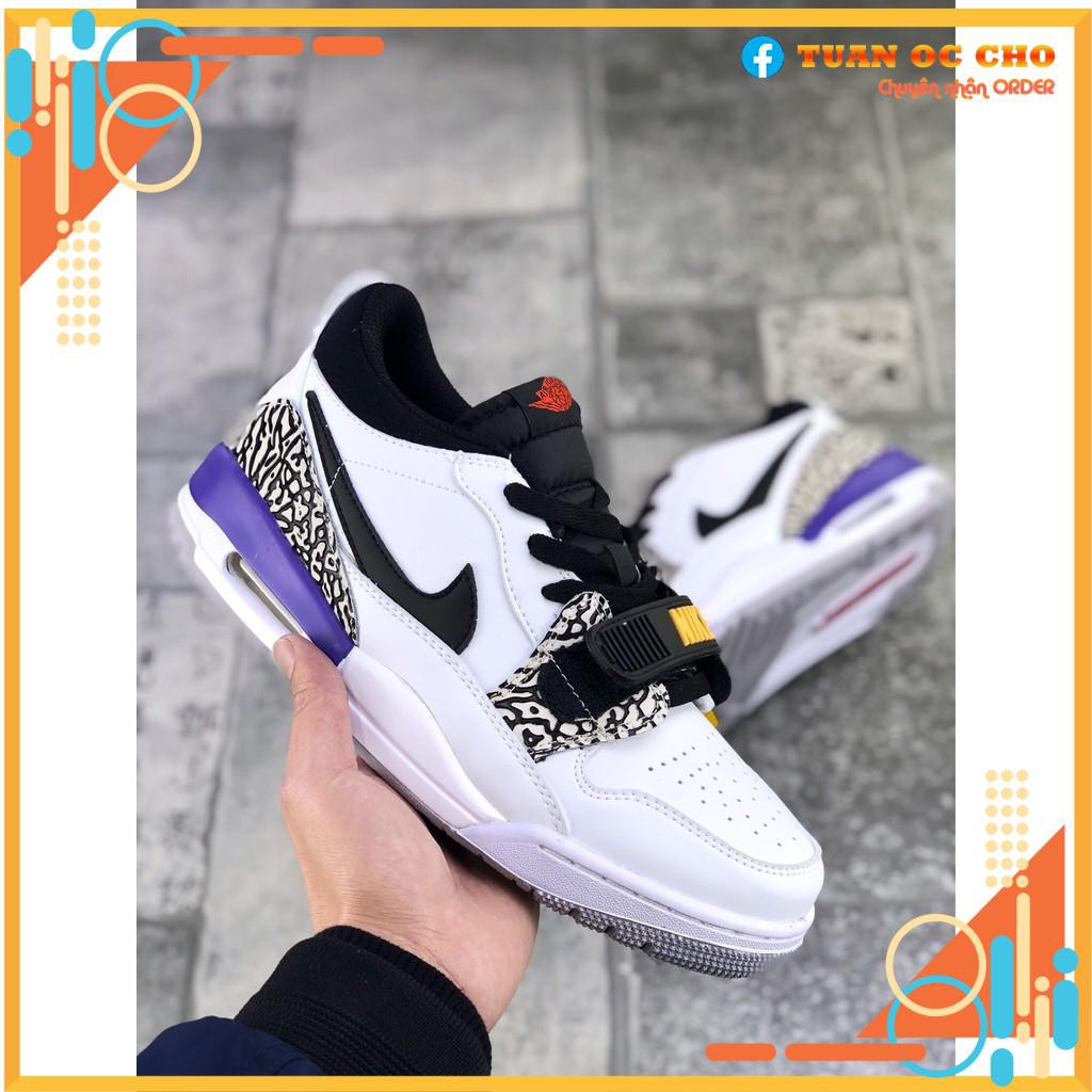 Giày ORDER Nike Jordan Legacy 312 Low "Lakers" Purple chất lượng tốt nhất