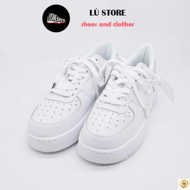 Giày AF1 Trắng full, Giày thể thao air đủ size nam nữ hàng chuẩn -sale 11/11 xả