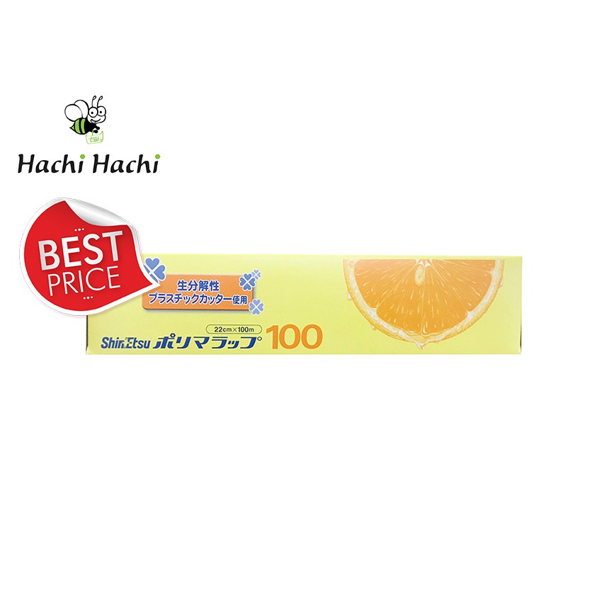 BEST PRICE - MÀNG BỌC THỰC PHẨM SHIN ETSU 22CM X 100M - Hachi Hachi Japan Shop