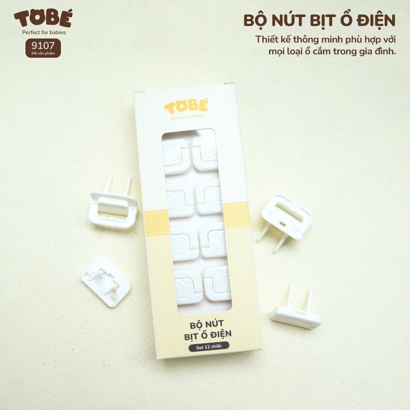 Set 12 nút bịt ổ điện bảo vệ bé