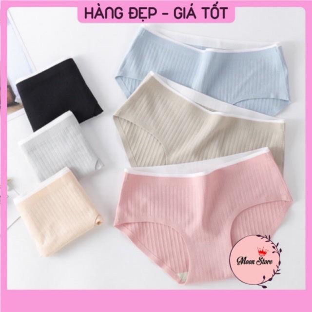 [Mã WAPUSH hoàn 12% xu đơn 99k] Quần Lót Cotton Gân Tăm Không Đường May Siêu Kháng Khuẩn, Khử Mùi 86019 | BigBuy360 - bigbuy360.vn