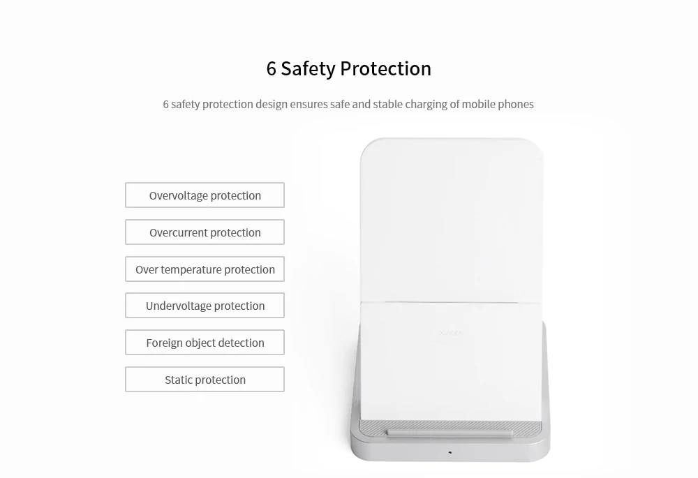 Đế Sạc Nhanh Điện Thoại Không Dây Xiaomi 30w Có Đèn Flash Cho Mi 9 Pro