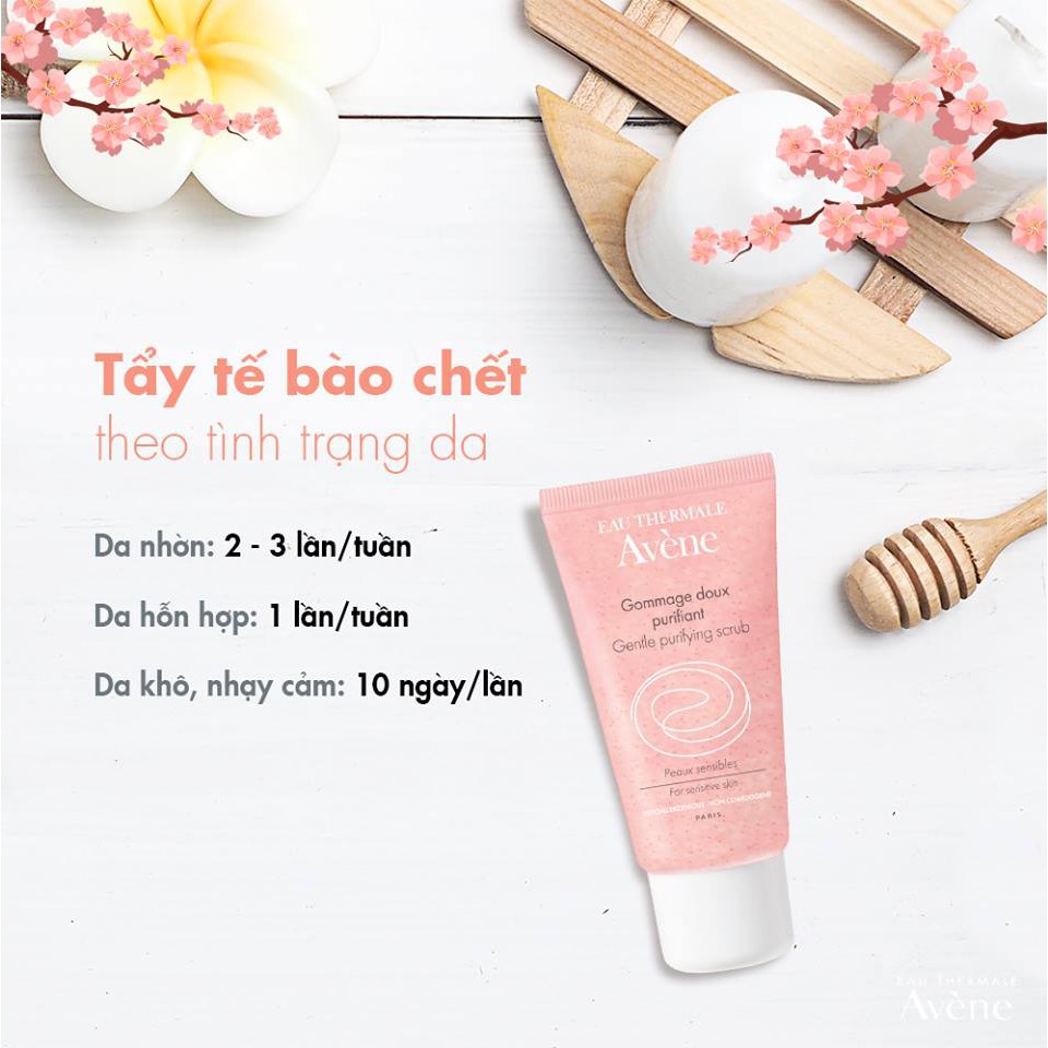 Gôm tẩy tế bào chết êm dịu - Gentle Purifying Scrub 50ml - Avène