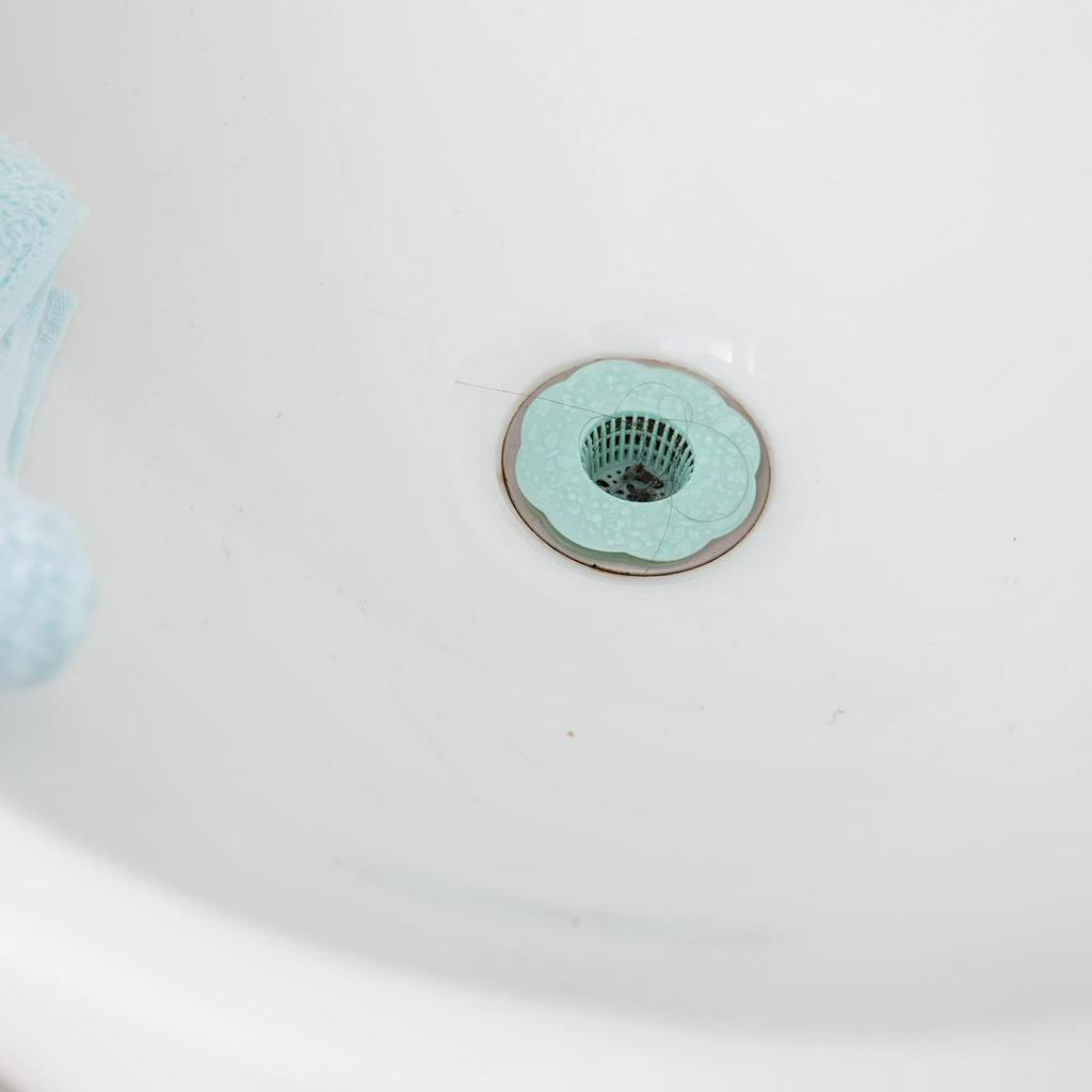 JUJIAJIA Bộ 6 Vĩ Lọc Bồn Rửa Hình Hoa Xinh Xắn