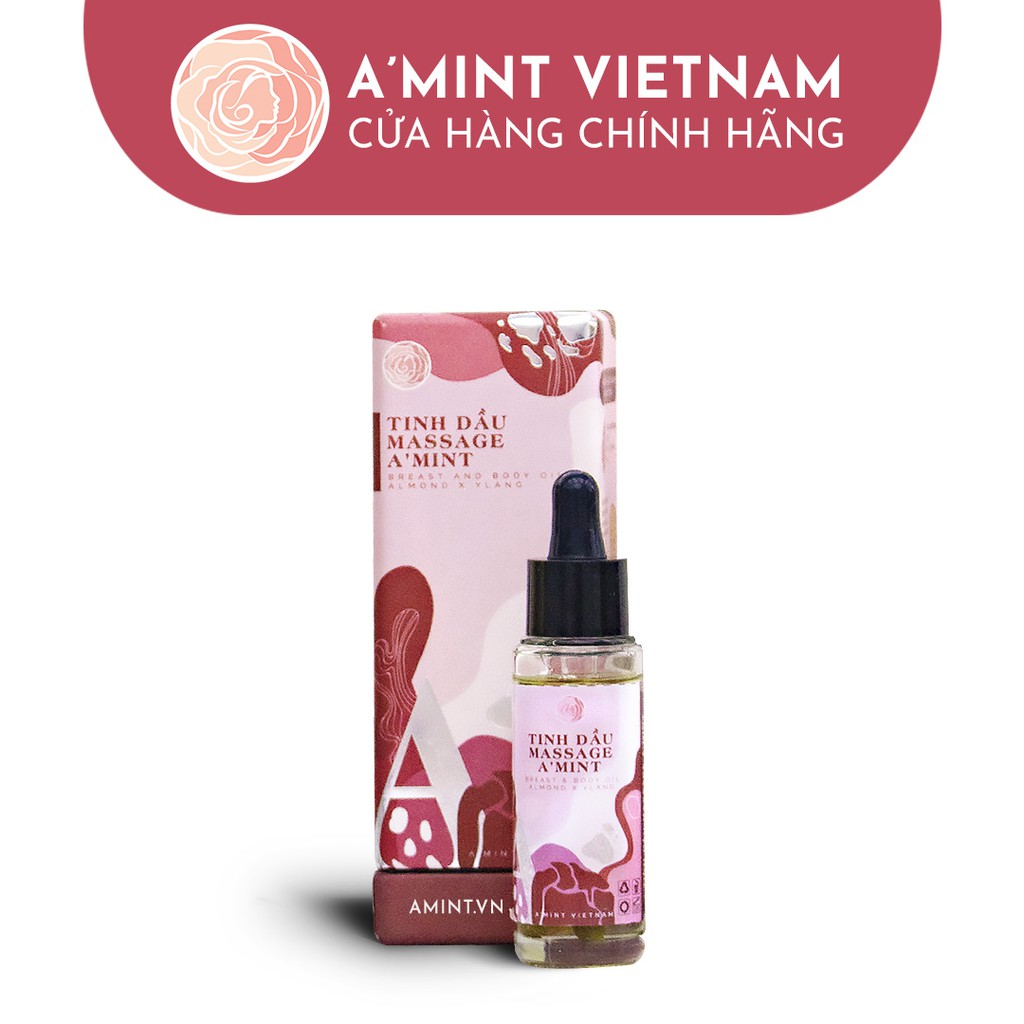 Tinh dầu Massage A'mint (Tặng kèm quà + Video hướng dẫn massage ấn huyệt độc quyền A'mint) | BigBuy360 - bigbuy360.vn