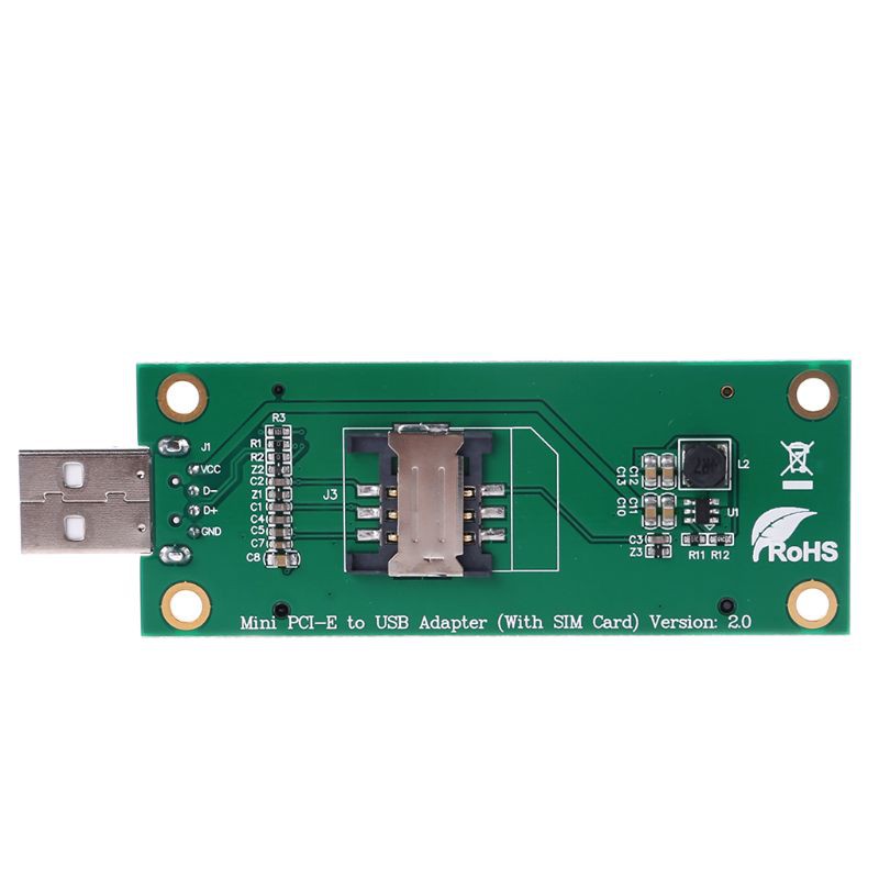 Card Chuyển Đổi Mini Pci-E Không Dây Wwan Sang Usb Cho Huawei Zte