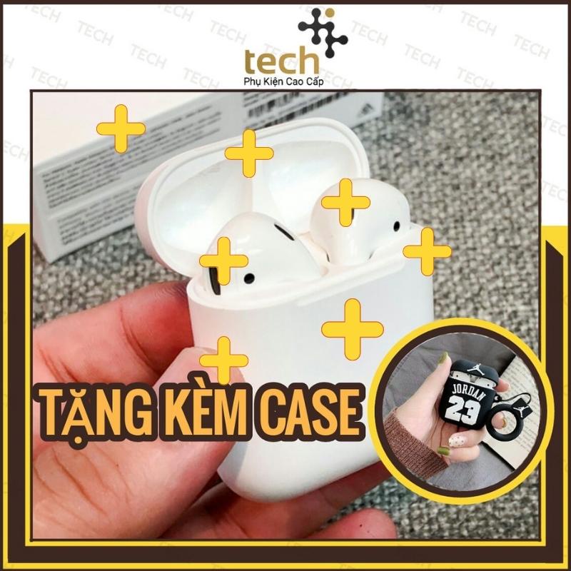Tai Nghe Bluetooth TECH Bản Cao Cấp Nhất Full Chức Năng Đổi Tên, Định Vị, Sạc Không Dây [BẢO HÀNH 12 THÁNG]