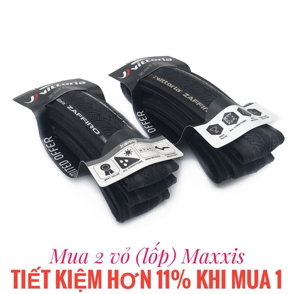 Bộ 2 Lốp xe đạp Vittoria 700X25C