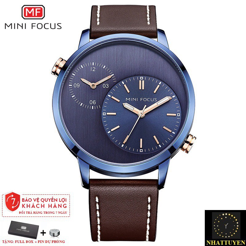 [ xả kho ] ĐỒNG HỒ NAM MINI FOCUS 0035G DÂY DA CAO CẤP