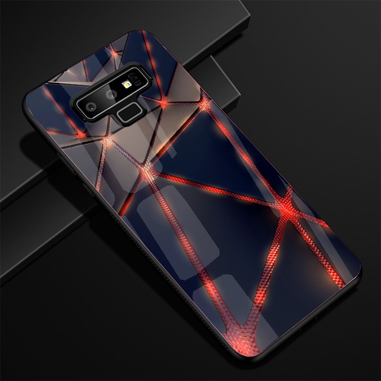 Ốp Lưng Kính SAMSUNG GALAXY NOTE 9 Hình in 3D sáng bóng cao cấp