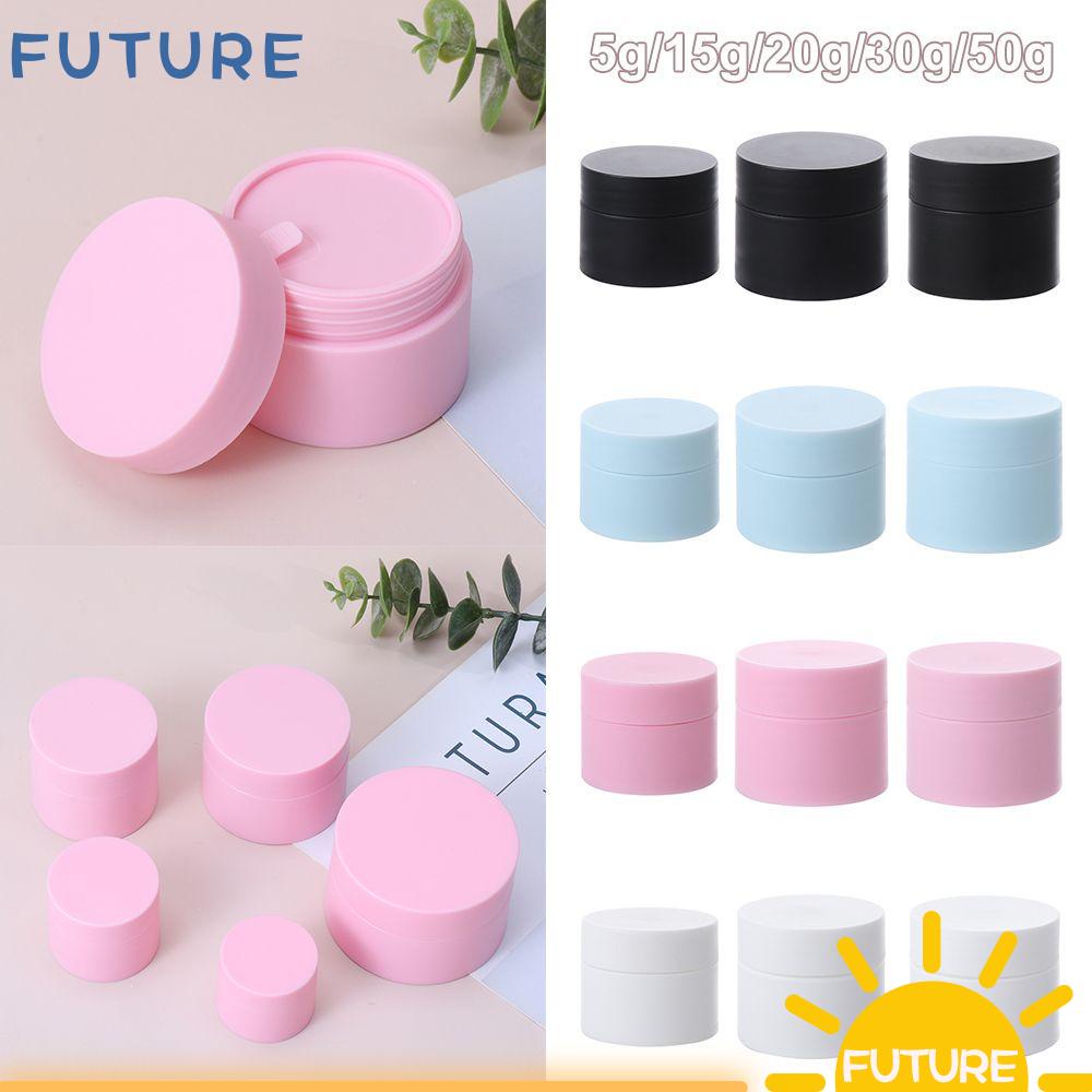 1 Lọ Nhựa Rỗng Đựng Kem Mỹ Phẩm Tiện Dụng Khi Đi Du Lịch