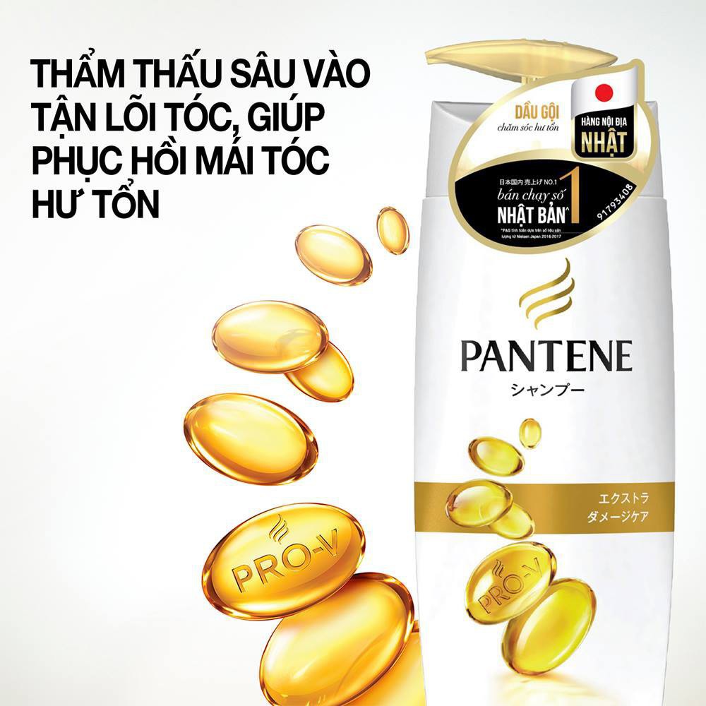 Lời khen ngợi đáng giá Dầu gội Pantene Nội Địa Nhật Bản 450ml