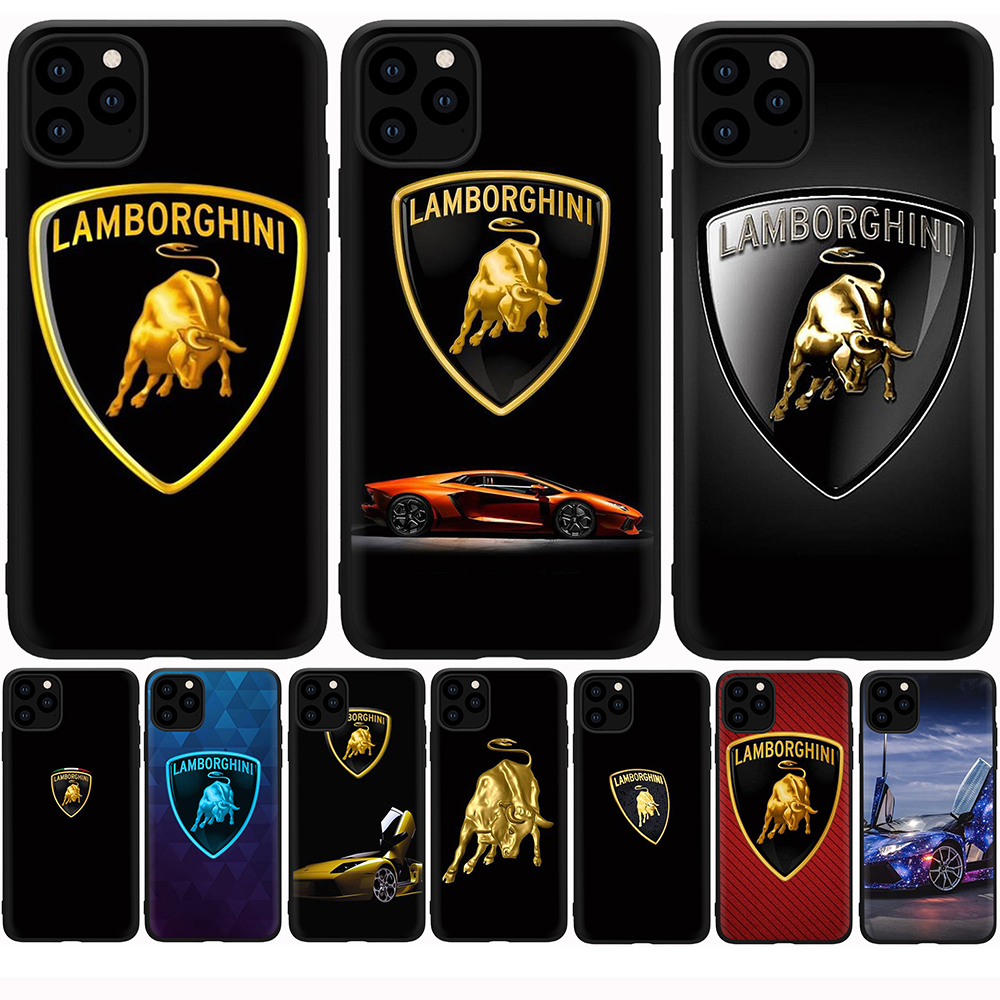 Ốp Điện Thoại Tpu Mềm Chống Rơi In Logo Lamborghini Cho Iphone 5 5s Se 6 6s Plus 7 8 Plus Se 2020