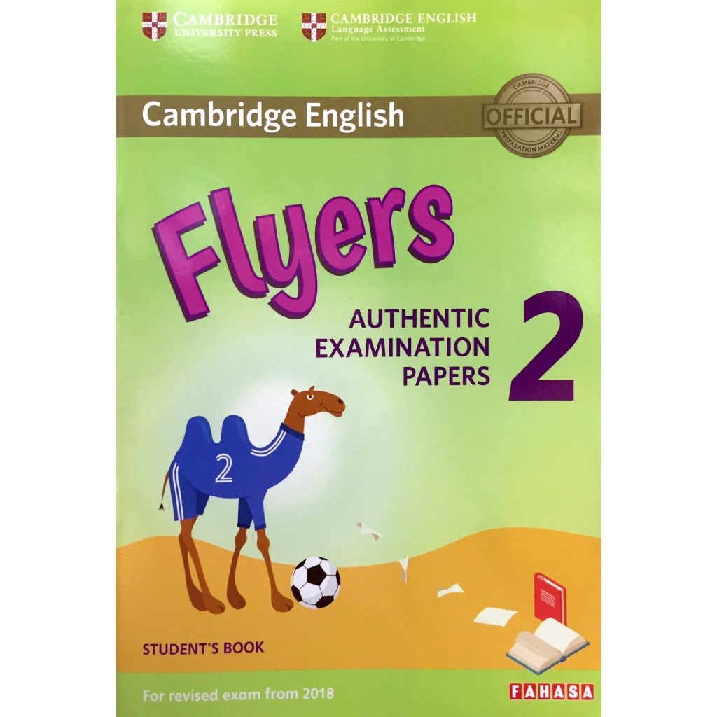 Sách - Cambridge English Flyers 2 for Revised Exam From 2018 Student's Book