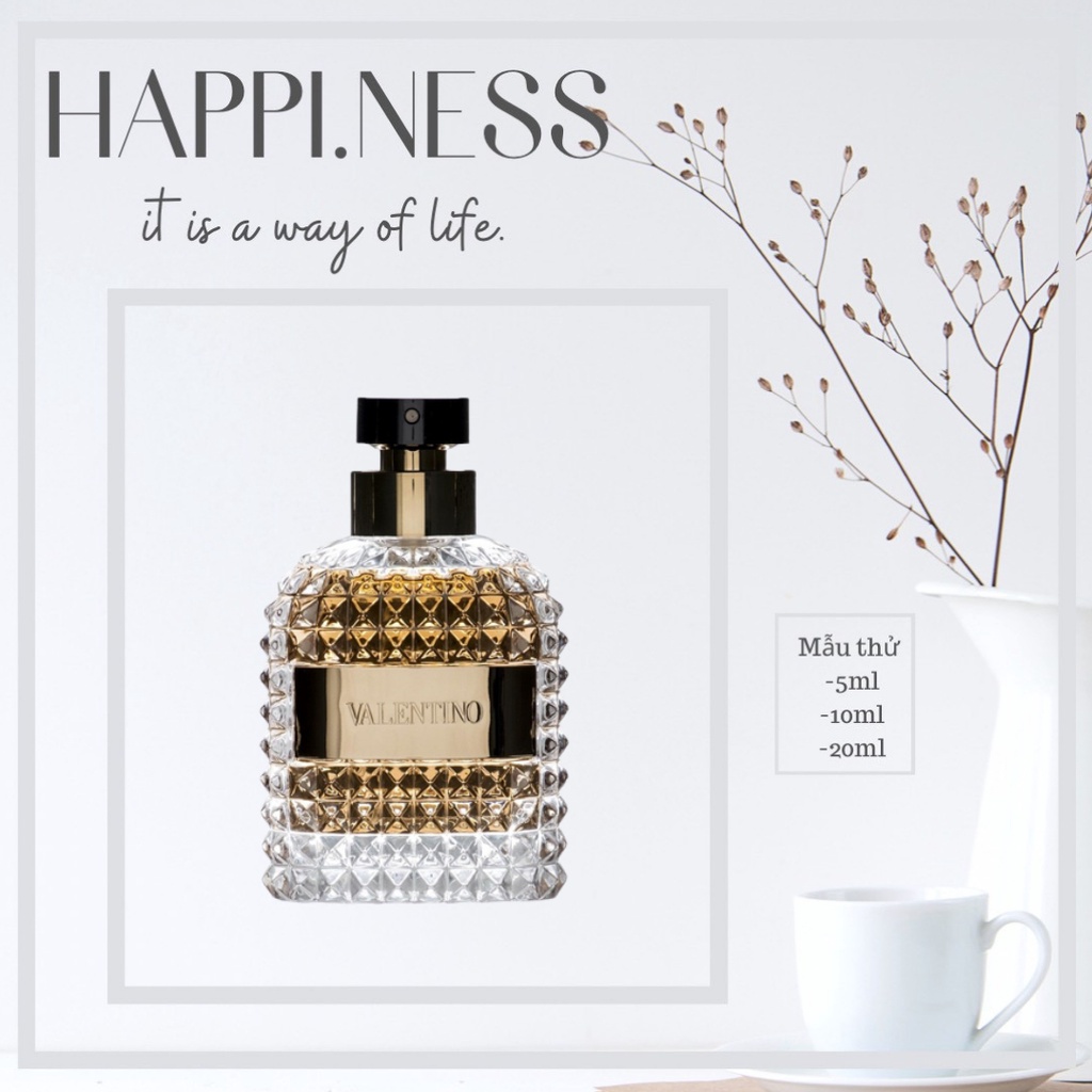 Nước Hoa 🌟 Nước hoa 𝐕𝐀𝐋𝐄𝐍𝐓𝐈𝐍𝐎 Uomo EDP 5ml/10ml/20ml