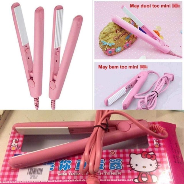 Máy Ép Tóc - Máy Duỗi Tóc - Máy Làm Tóc mini - Máy Là Tóc