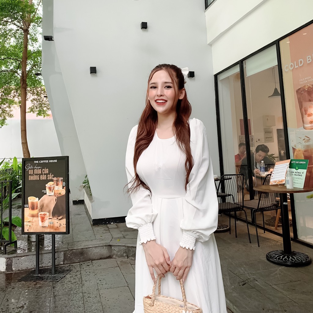 Đầm Ulzzang 3 Tầng Tiểu Thư Tặng Kèm Nơ Freeship Thoitrangnuboutique (Kèm Ảnh Thật và Clip) | BigBuy360 - bigbuy360.vn