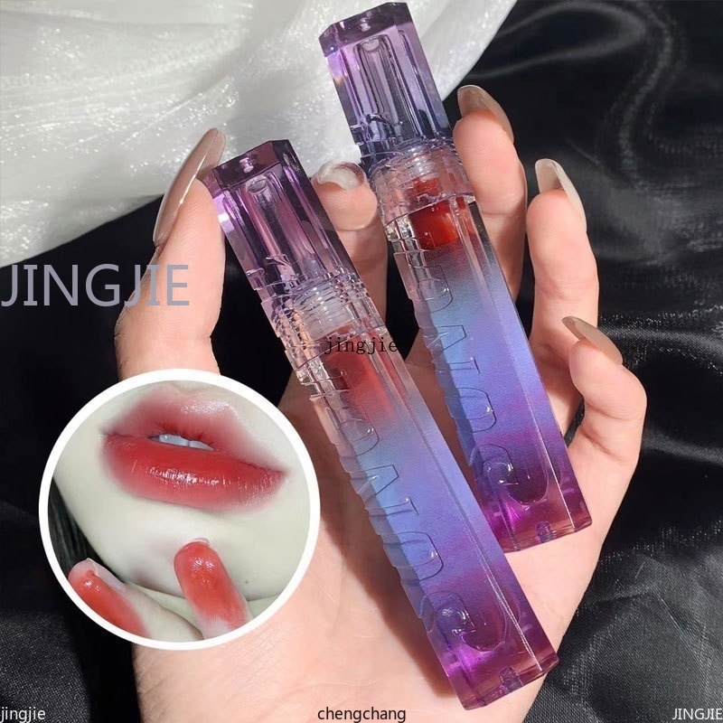 Jingjie VN HELLOSTYLE Dream Son Bóng Thủy Tinh Nước Màu Tím Mật Ong Xám Hồng Trắng Giá Rẻ Cảm Giác Ánh Sáng Giá Rẻ