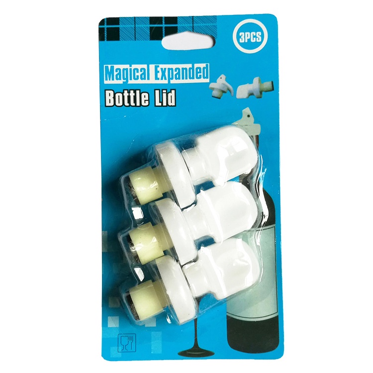 Nút chặn chai rượu vang thiết kế 3 trong 1 tiện lợi