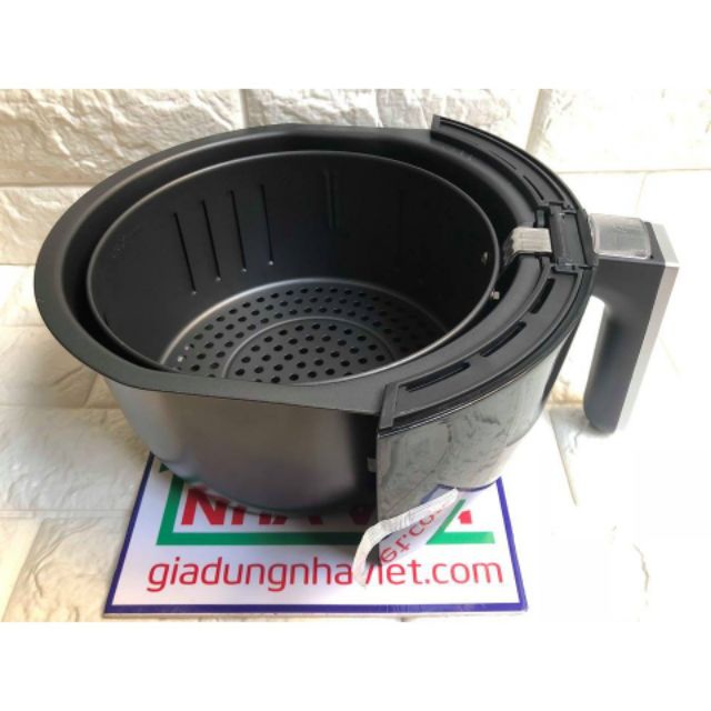 Nồi Chiên Không Dầu Lock & Lock Manual Eco Fryer EJF161BLK 3.2L - Màu Đen