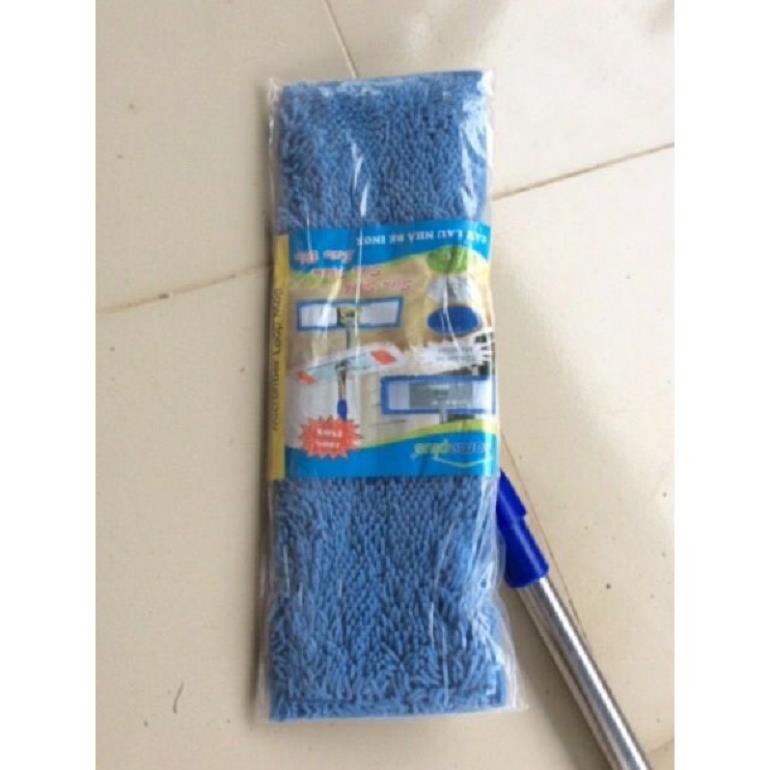 [Kho sỉ]  Cây lau nhà inox sợi san hô cán rút siêu bền
