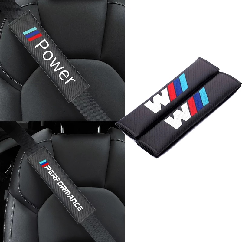 Set 2 Đệm Bọc Dây Đai An Toàn Cho Xe Hơi BMW 1 2 3 4 5 6 Series E46 E39 E60 E90 E87 E88 F10 F30 G20 G30 F20 F34 F45