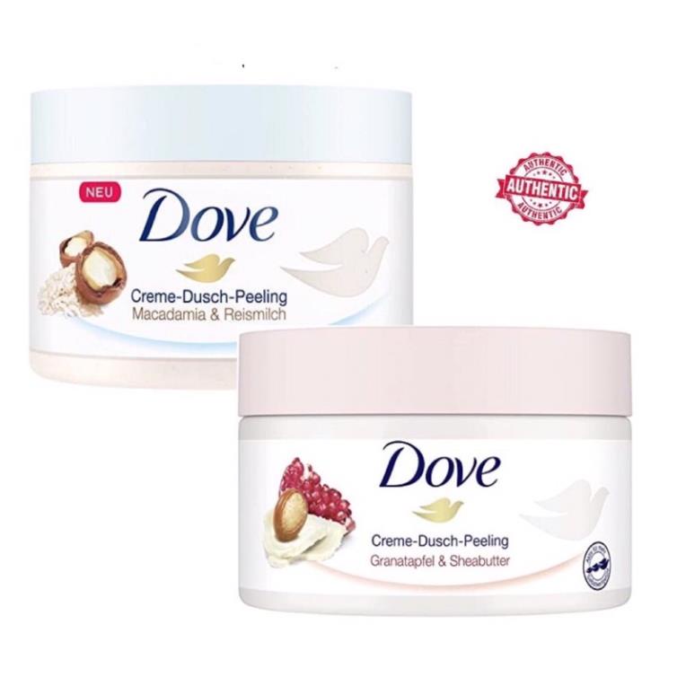 Tẩy da chết Dove Tẩy Da Chết Toàn Thân DOVE Exfoliating Body Polish - Mềm Mịn - Bản Đức