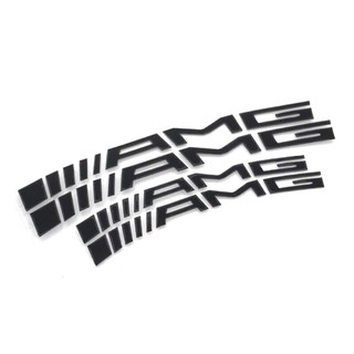 Sticker Logo Cho Bánh Xe Benz Amg