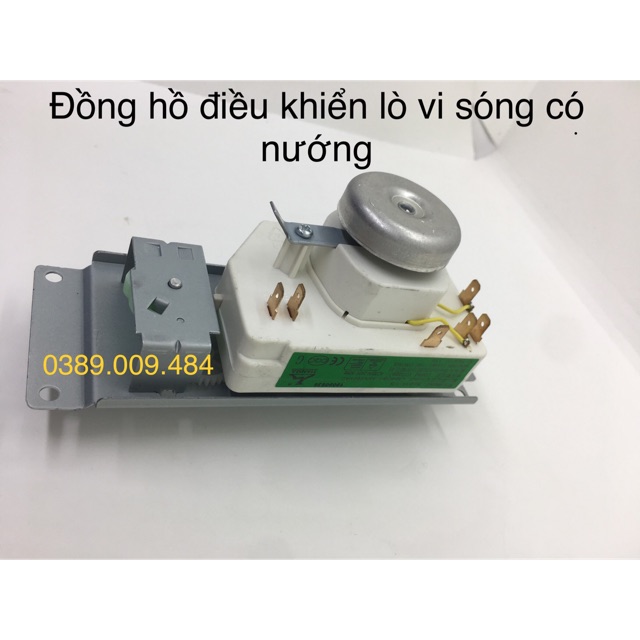 Đồng hồ cơ lò vi sóng ( thay thế lò vi sóng có nướng 6 chân cắm)