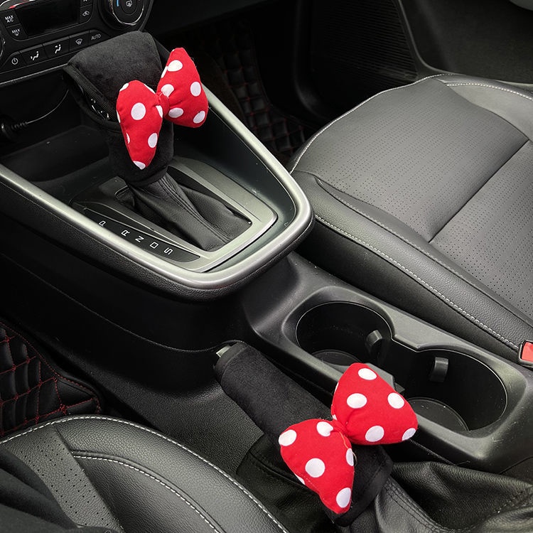 Vỏ Bọc Bảo Vệ Cần Gạt Số Xe Hơi Hình Hoạt Hình Đáng Yêu