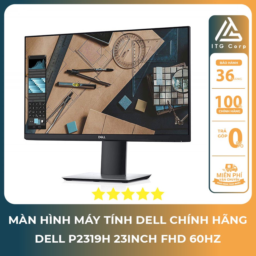 Màn hình máy tính Dell P2319H 23'' FHD 60Hz